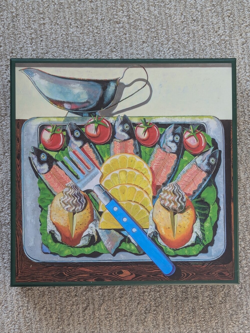 Parkside Fork 1000 Piece Square Puzzle Kristof Santy Parkside